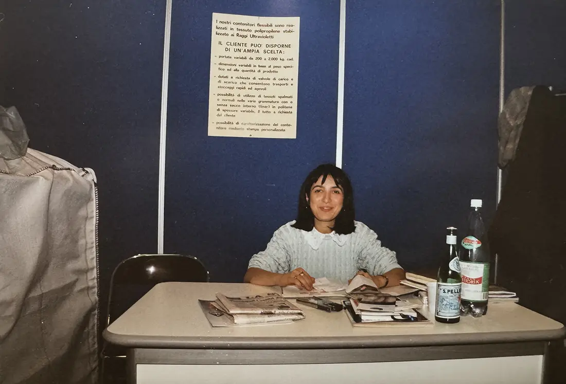 Foto storica della Saccheria Lema