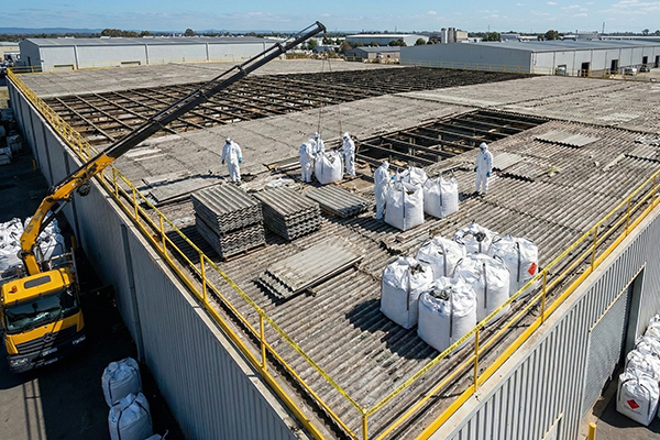 Contenitori big bags per amianto e rifiuti pericolosi
