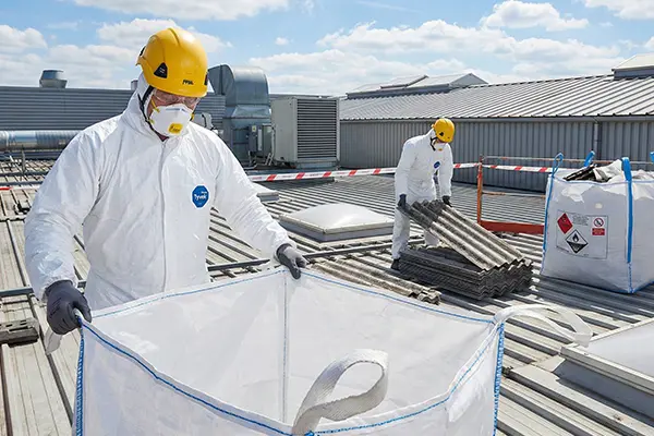 Contenitori big bags per amianto e rifiuti pericolosi