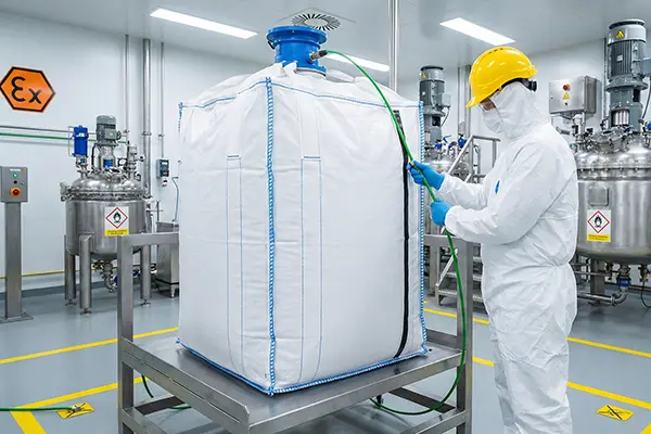 Contenitori Big Bag Chimico-Farmaceutici GMP