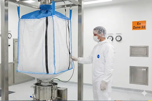 Contenitori Big Bag Chimico-Farmaceutici GMP