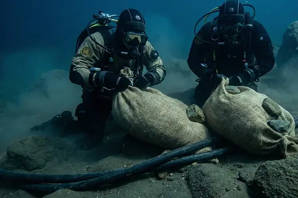 Big Bag Sottomarini: Materassi Zavorra per Cavi e Pipeline